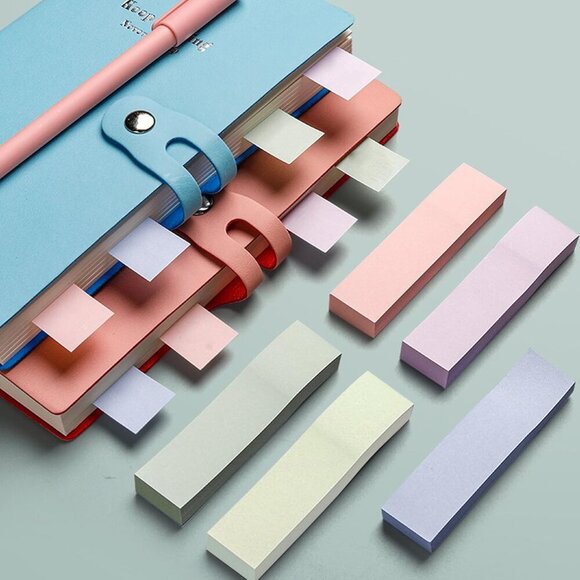 Small Sticky Notes Colourful Book Tabs Small Self Stick Pad for Office 1140 PCS - Picture 5 of 7